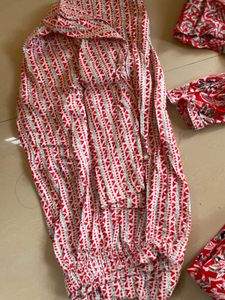 Red  Kurta Set