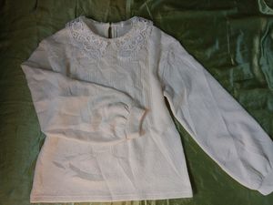Winter White Tunics/ Sweatshirt Top For Women, Siz