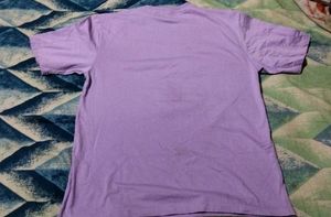 Purple Printed Tshirt