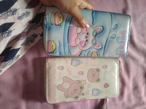 Two Beautiful Blue And White Purse For Girls👛