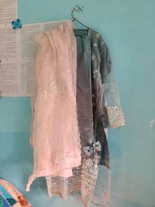 pant kurti with dupatta