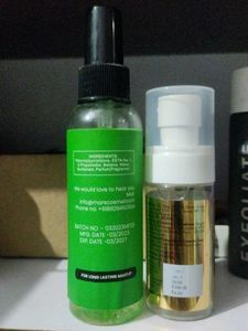Mars Aloe Vera &amp; MyGlamm Makeup Sprays