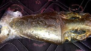 Decorative Golden Vase