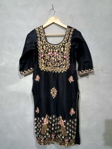 Festival wear black salwar suit