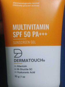Dermatouch Multivitamin SPF 50 Sunscreen