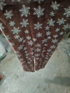 Snowflake Fuzzy Lounge Pants