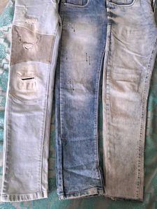 Distressed Denim Bundle - 3 Pairs