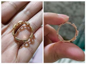 Giva Silver 925 Rose Gold Together Forever Ring