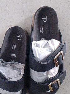 El Paso Black Sandals