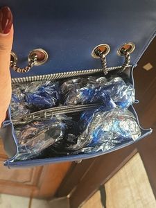 Stylish Blue Handbag