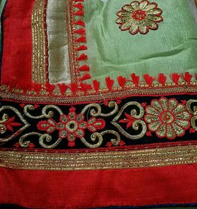 New Saree .... Beautiful And Heavy Look