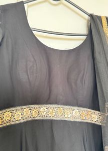Elegant Black Kurta Set