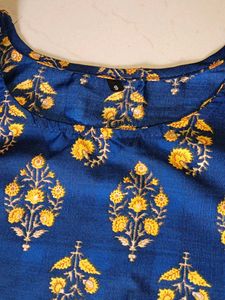 Floral Print Kurta