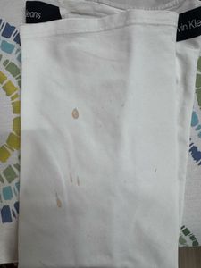 Calvin Klein White Polo TShirt