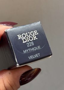 Dior Rouge Velvet Lipstick:-228 Mythique Velve
