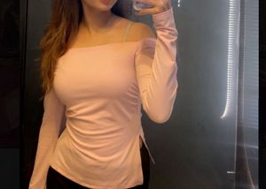 Pink Off-the-Shoulder Top