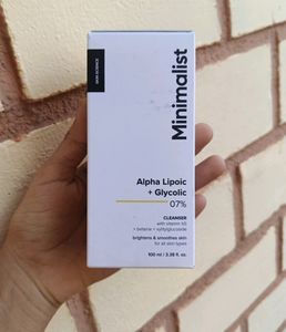 Minimalist Alpha Lipoic + Glycolic 07% Cleanser