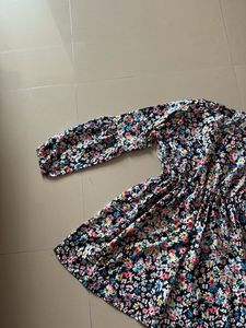 Floral Print Mini Dress