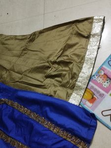Stone Work Shurg With Golden Gown
