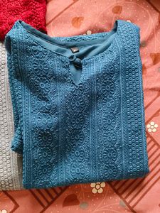 Combo Embroidered Kurta 3pcs