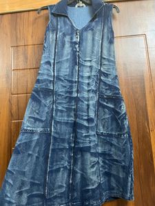 AND Demin Dress.         ~ A Symmetrical Sleeveles