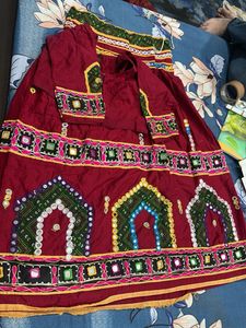 vintage Ethnic Lehenga Choli Set