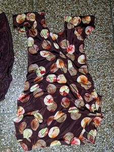 Multi Colour Silk Suit