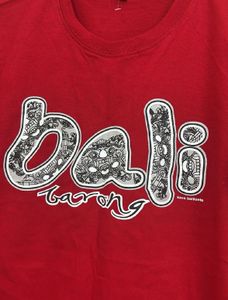 Red Bali Graphic T-Shirt