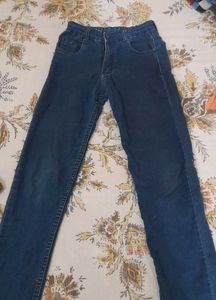 Dark Blue Denim Jeans