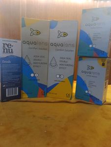 Pack Of 5 Aqualense Comfort Solution