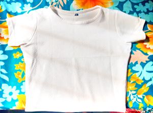 White Crop Top