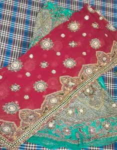 Lehenga And Dupatta Without Kurti