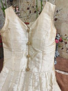 Beautiful Golden Floor Length Gown