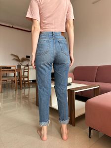 Mango Mom Fit Denim