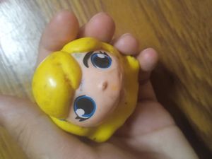 Cute Doll Head +chota Bheem Fan