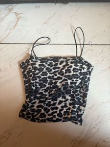 Leopard Print Cami Top for girl made in Thailand