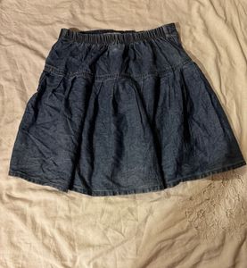 Cute Denim Mini Skirt