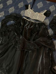 Gorgeous Black Lehenga Choli Set