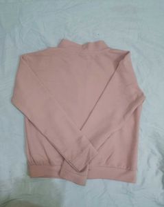 Cute Pink Zip-Up Jacket