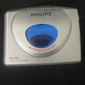 Vintage Philips AQ6490 Cassette Player With Box