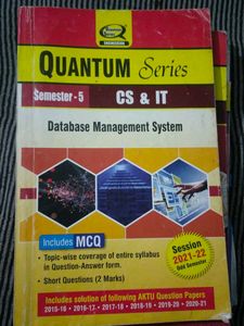 Quantum Series 3rd 4th and 5th Semester AKTU