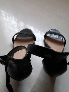 Black Heeled Sandals