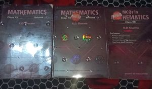 Class 12 RD Sharma Maths Books Volume 1, 2 And MCQ