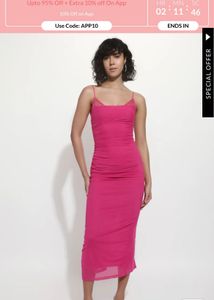 Pink Bodycon Dress