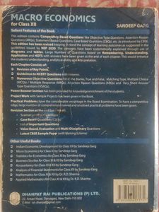 MACRO ECONOMIC Class XII (SANDEEP GARG)