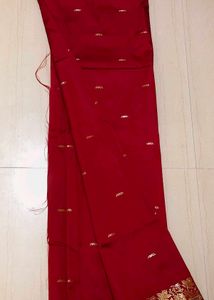 Elegant Red Saree