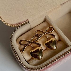 Bow Hoops Anti-tarnish