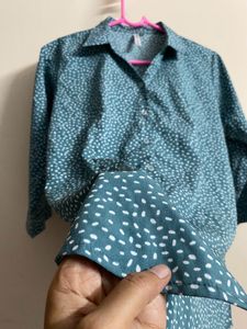 Sea Green Color Shirt (women’s)