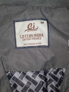 Silver Jacket with Hoodie