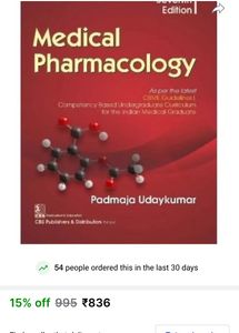 Pharmacology Textbook-mbbs,Padmaja